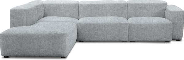 Mags Soft Low Sectional with Extended Chaise